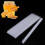 6pc Plastic Queen Bee Double Cell Bar Strip Set 9