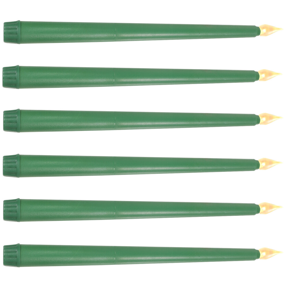 24 Pcs Colored Candle Lights Led Plastic Pp Fake Candle-image-OPC-PKC7FR5-NEW