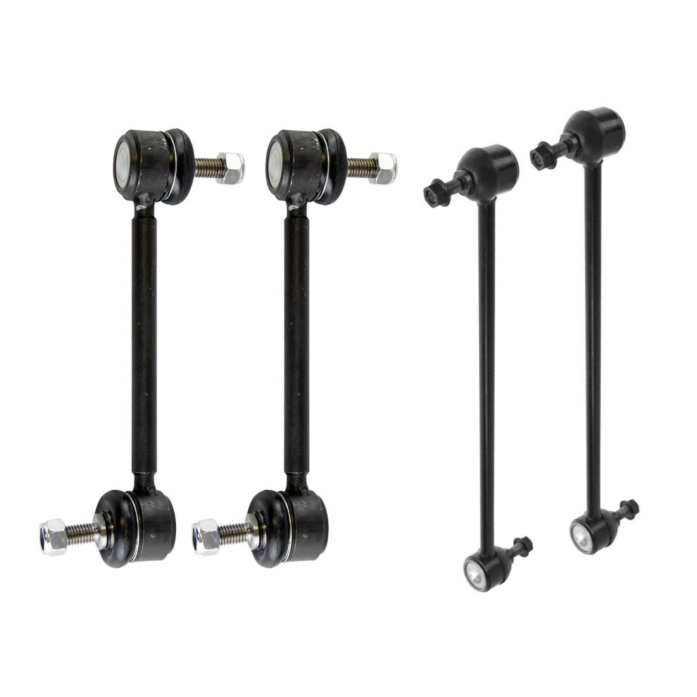 Trq Front & Rear Sway Bar Stabilizer Link Set Compatible With 20082009 Buick Lacrosse 20042008 Pontiac Grand Prix 195591320887