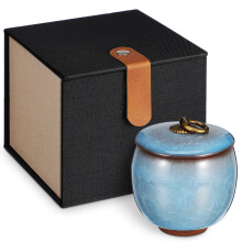 Small Pet Urn for Ashes Ceramic Keepsake for Dogs Cats