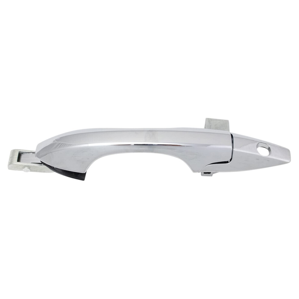 Trq Front Left Exterior Door Handle Chrome Drivers Side Compatible With 20072013 Acura Mdx Ac1310107 191213492468