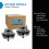 TRQ Ensemble de roulements de moyeu de roue avant compatible avec Honda Civic 20172021 3