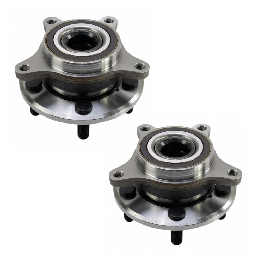 Trq Front Wheel Hub Bearings Assembly Set Compatible With 20172021 Honda Civic 191213347249