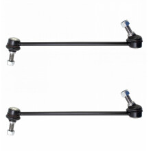 TRQ 2pc Front Sway Bar Stabilizer End Link Set LH & RH Sides for BMW