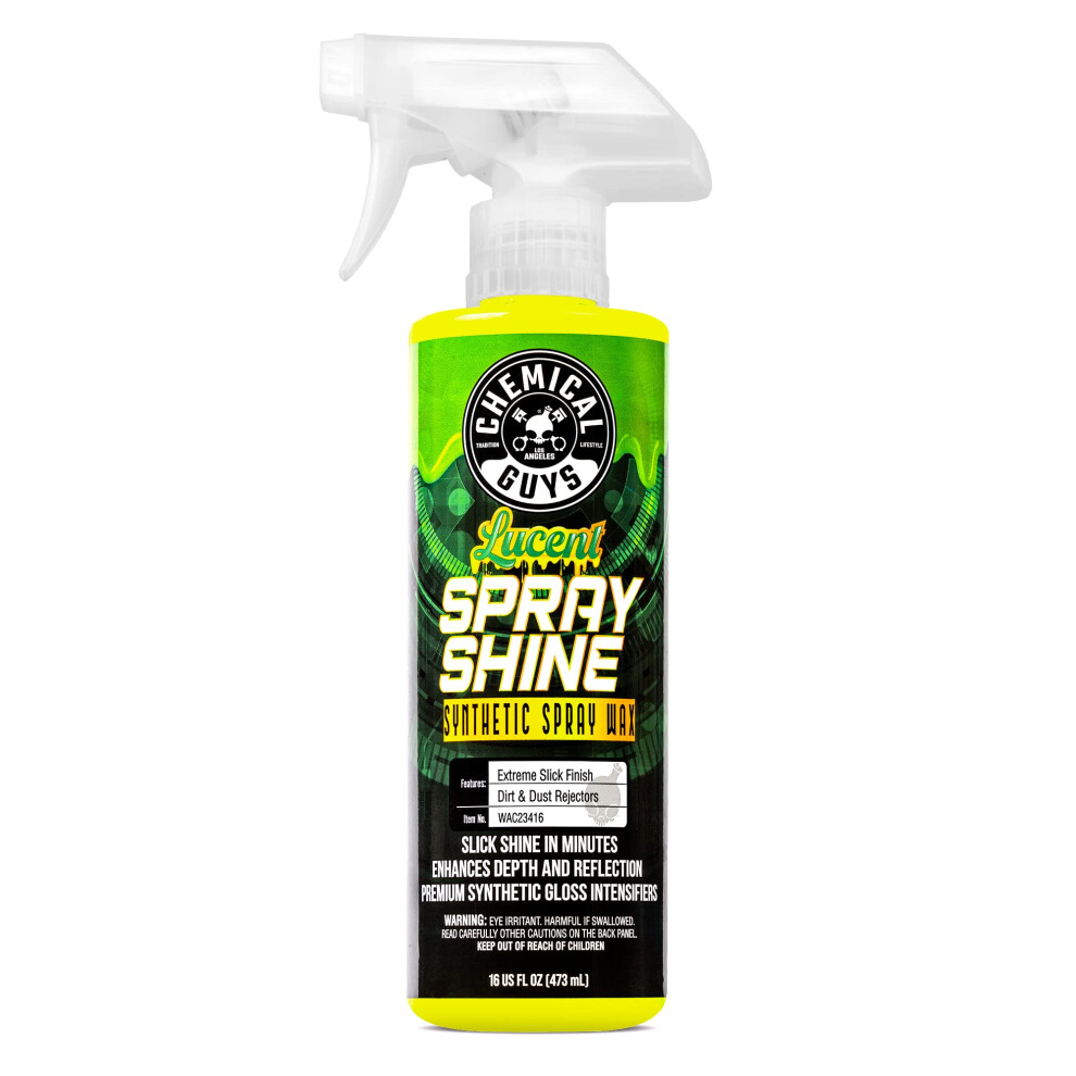 Chemical Guys Lucent Spray Shine Synthetic Spray Wax 16 Oz