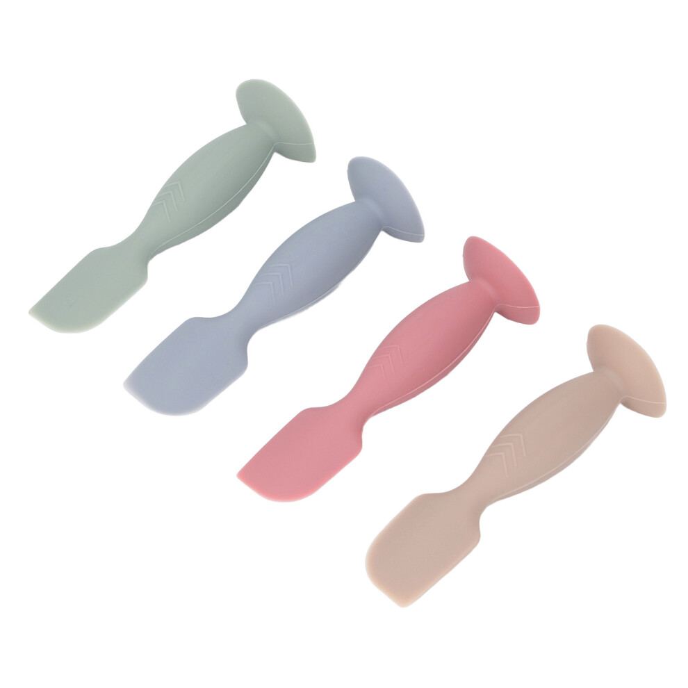 4Pcs Baby Diaper Applicator Spoon With Suction Cup Feature Cream