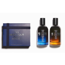 ZARA NIGHT POUR HOMME II + III SET 2 x 100ml EAU PARFUM Men Fragrance