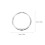 20 Pcs Snap Stationery Circle Office Loose-Leaf For Paper Binding 3