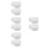 8 Pcs Foam Heart-Shaped Cake Dummy Baking Model 5