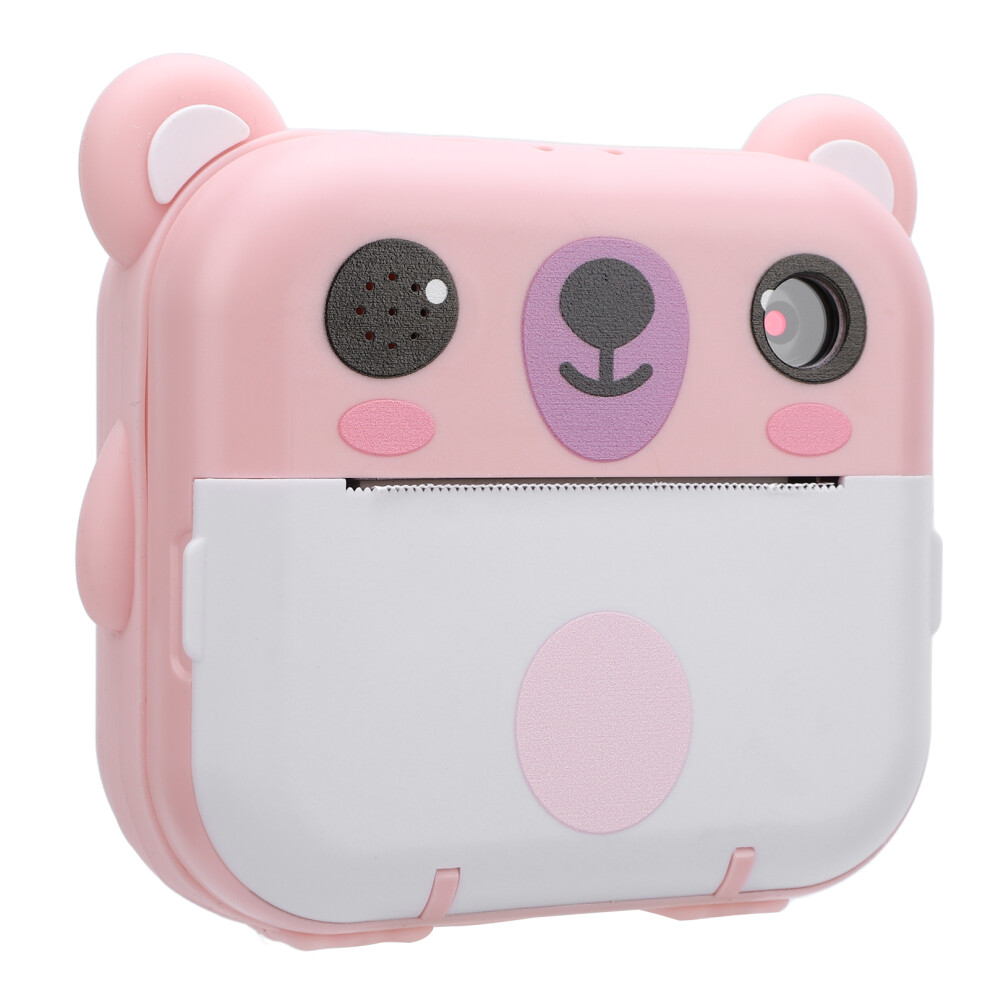 Multifunction 1080P Instant Print Camera For Kids 2 Inch Screen Roseate 9411346649449