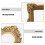 Raindrops Mini Picture Frame For Phone Accessories Baroque Style 6pcs 7