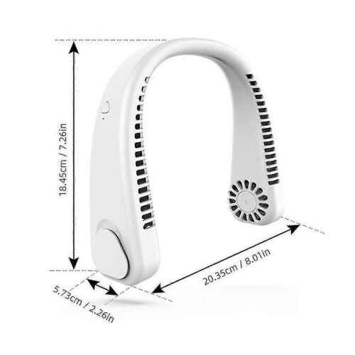 Portable Bladeless Neck Fan (white) XXF 1