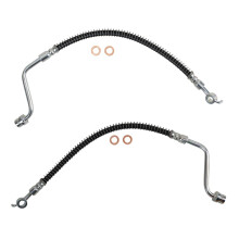 Conjunto de mangueira de freio traseiro TRQ compatvel com 2007-2012 Hyundai Santa Fe 2011-2013 Kia Sorento