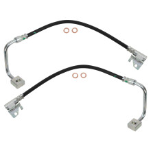 Sada predn brzdov hadice TRQ kompatibiln s 2006-2010 Jeep Commander 2005-2010 Grand Cherokee