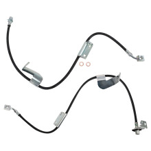 Sada predn brzdov hadice TRQ Kompatibiln s 2003-2017 Chevrolet Express 2500 Express 3500 2010-2016 Express 4500 GMC Savana 2500 Savana 3500 2011-2
