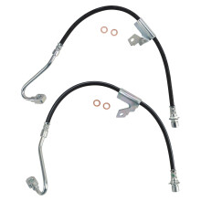Sada predn brzdov hadice TRQ kompatibiln s 2000-2005 Chevrolet Blazer 2000-2004 S10 2000-2001 GMC Jimmy Sonoma Oldsmobile Bravada