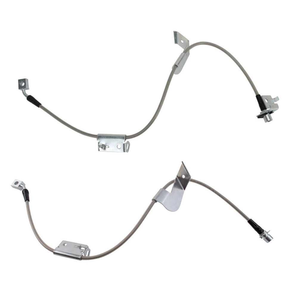 Trq Front Performance Brake Hose Set Compatible With 20032017 Chevrolet Express 2500 Express 3500 20102016 Express 4500 Gmc Savana 2500 Savana 35 195591633406