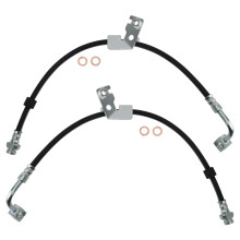 Conjunto de mangueiras de freio dianteiro TRQ compatvel com Dodge Journey 2009-2020