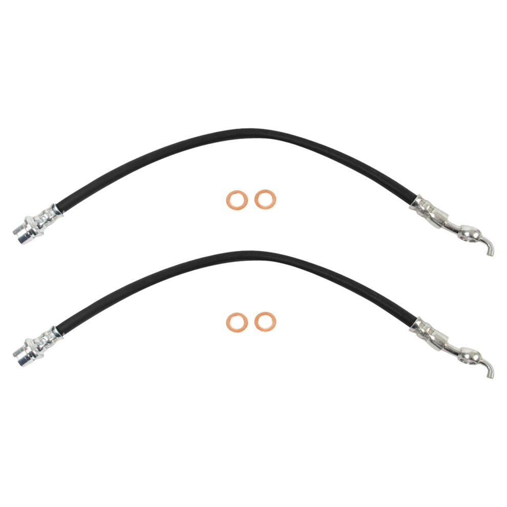 Trq Rear Brake Hose Set Compatible With 20062015 Lexus Is250 Is350 195591637251