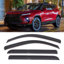 SONTIAN Parapioggia Tapeon Deflettori per Finestra per 20212023 Chevy Trailblazer Visiere di Ventilazione Visiere Parasole Nero 4 Pezzi Visiere d