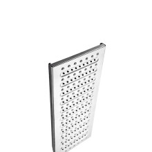 304 Stainless Steel Drainage Grate Cover 58cm x 40cm x 2.5cm for Patio Lawn Garden Non-Slip Easy Installation