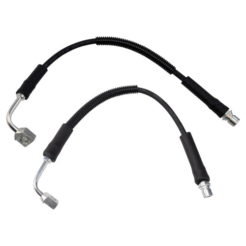 TRQ Front Brake Hose Set Compatible with 2003-2007 Cadillac CTS