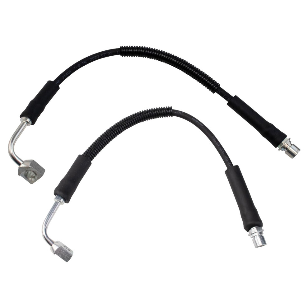 Trq Front Brake Hose Set Compatible With 20032007 Cadillac Cts 195591638326