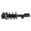 TRQ Front Left Complete Strut & Coil Spring Assembly Drivers Side Compatible with 20102012 Hyundai Genesis Coupe 4