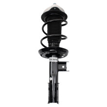 TRQ Puntone anteriore destro completo e gruppo molla elicoidale lato passeggero compatibile con MercedesBenz CLA250 2014-2018