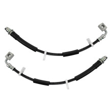 TRQ Vorderradbremsschlauch-Set, kompatibel mit Dodge Nitro 20072011, Jeep Liberty 20082012