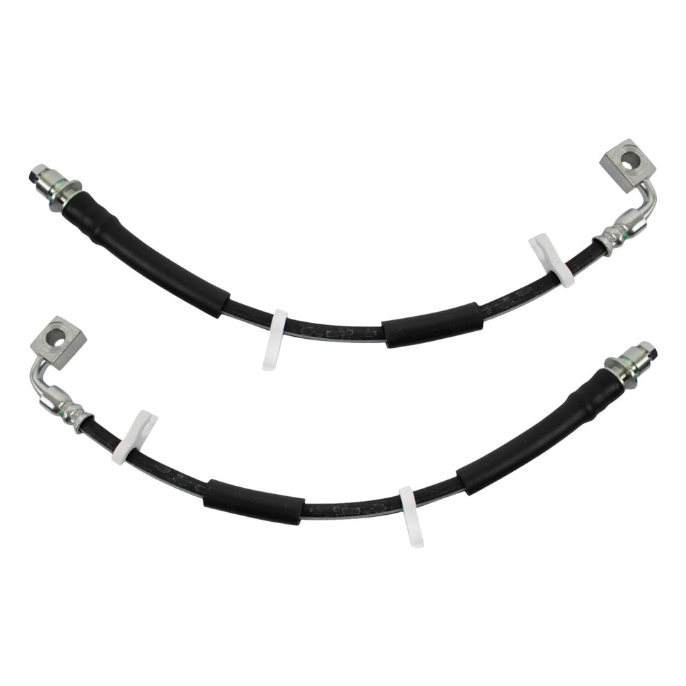 Trq Front Brake Hose Set Compatible With 20072011 Dodge Nitro 20082012 Jeep Liberty 195591643795