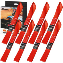 Nilight Soft Loop 1.7 17 Correas de amarre para motocicletas de alta resistencia, 12000 libras, resistencia máxima a la rotura para asegurar ATV