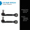 TRQ Rear Sway Bar Stabilizer Link Set Compatible with BMW 4