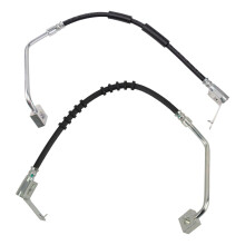 TRQ Vorderradbremsschlauch-Set, kompatibel mit 19992004 Chrysler 300M, 19982004 Concorde, 19992001 LHS Dodge Intrepid
