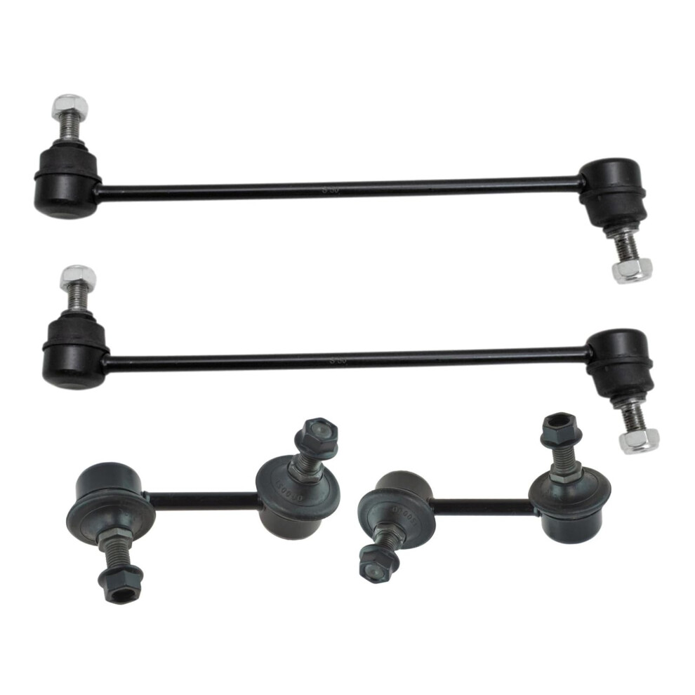 Trq Sway Bar Stabilizer Link Set Front & Rear Compatible With 20112014 Chrysler 200 20072010 Sebring 20082014 Dodge Avenger 195591761055