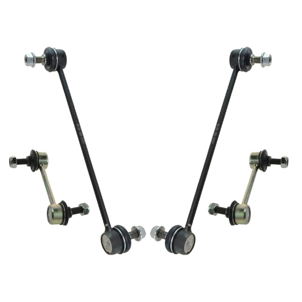 Trq Sway Bar Stabilizer Link Set Front & Rear Compatible With 1013 Kizashi 195591761536
