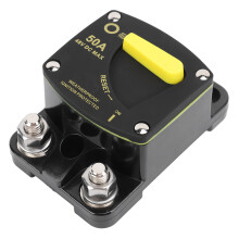 12V-48V 50A Automatischer Leitungsschutzschalter für Marine-, Wohnmobil- und Solarsysteme