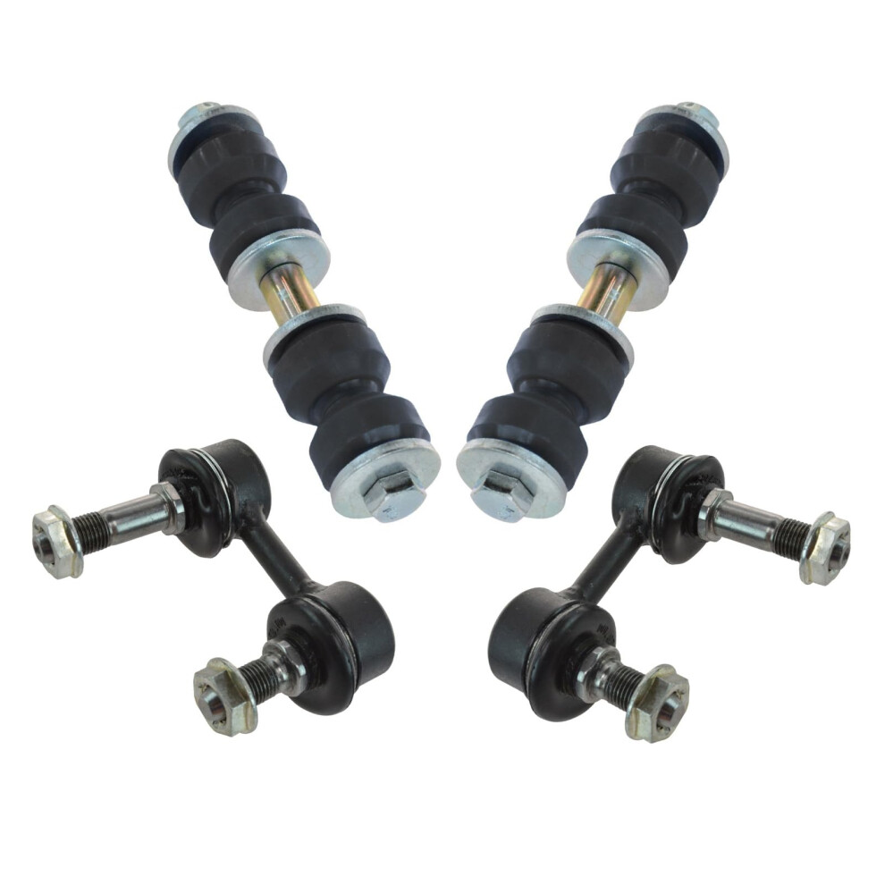 Trq Sway Bar Stabilizer Link Set Front & Rear Compatible With 0205 Sedona 195591761475