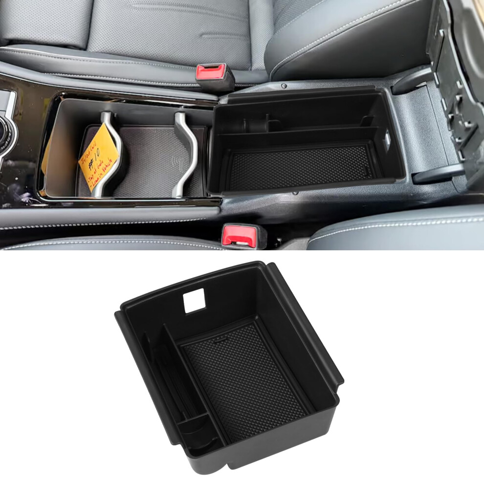 Ttcr-Ii Compatible With 2025 Volkswagen Tiguan Center Console Organizer For 2025 Vw Tiguan Console Organizer Tray Secondary Storage Box