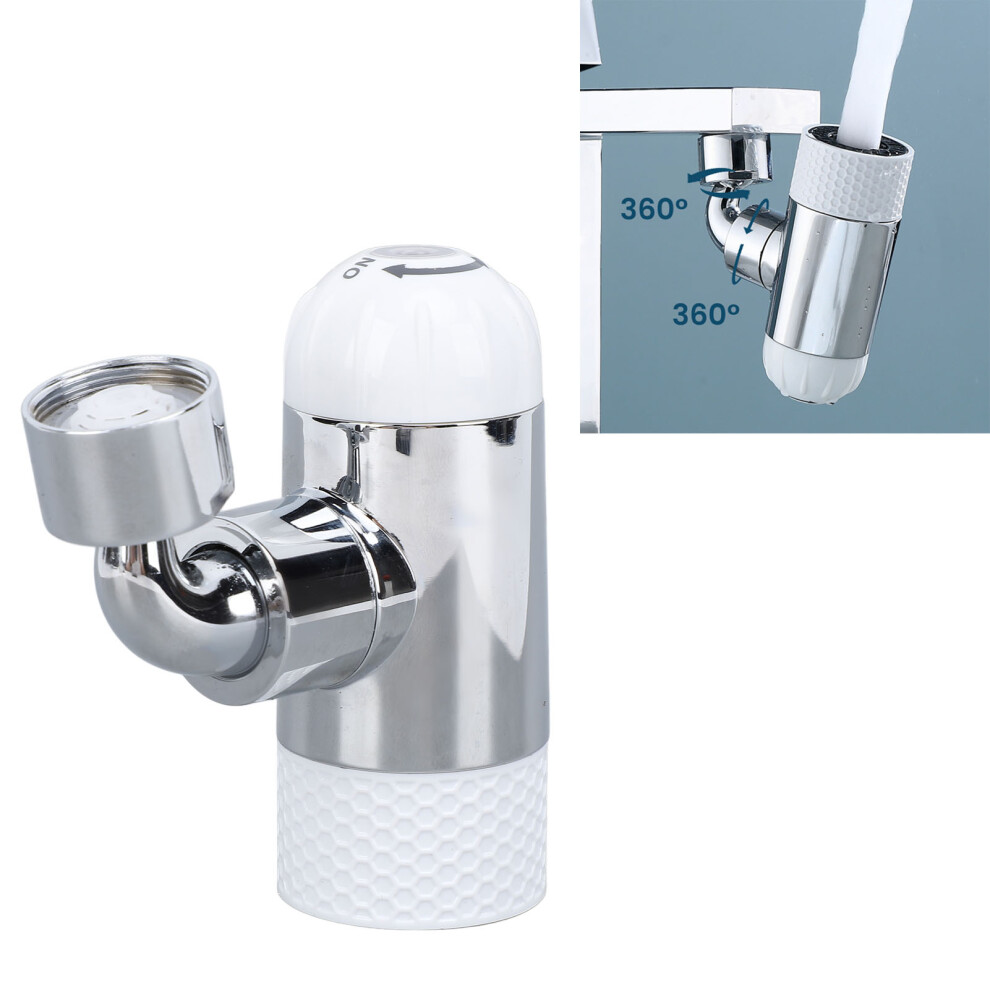 Universal Copper Abs Swivel Faucet Extender With 4 Modes For Kitchen Bathroom 6911346651433