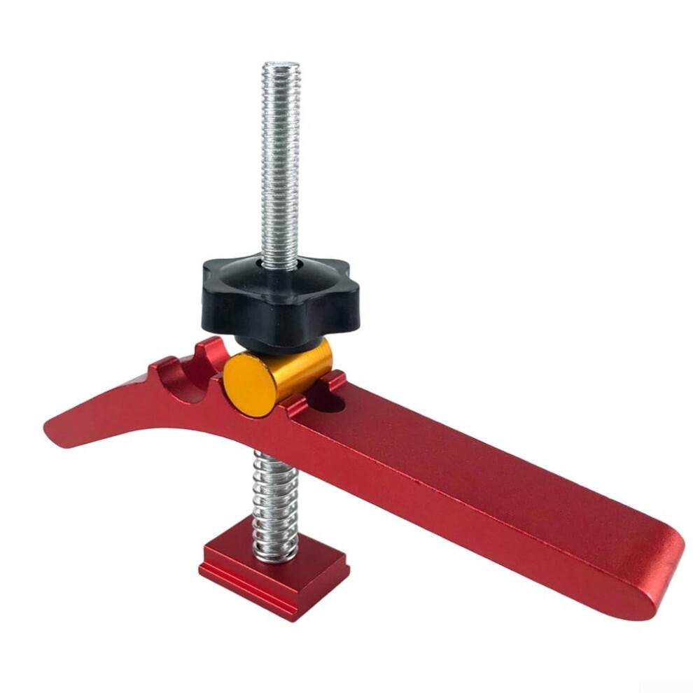 Adjustable T Slot Clamping Tool For Woodworking Jigs Aluminum Alloy Slider Type, Compatible With Various Fixtures 9016109663924