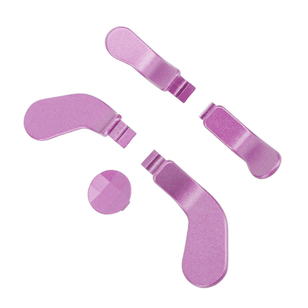 Stainless Steel Controller Paddles For Elite Series 2 & 1797 Light/Purple 9401346651924