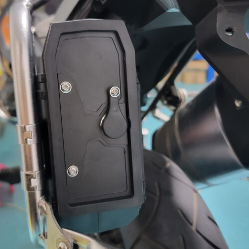 Motorcycle Side Tool Box Left Side Bracket Box