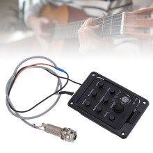 Versatile Guitar Preamp with LED Tuner & Sound Controls for Presys Plus