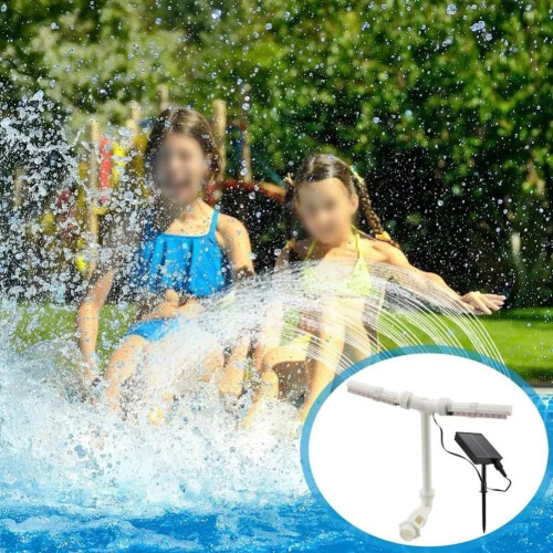 Solar Pool Fountain with Remote Control, Adjustable Display, Solar-Powered, Eco-Friendly Design, Easy Installation 1