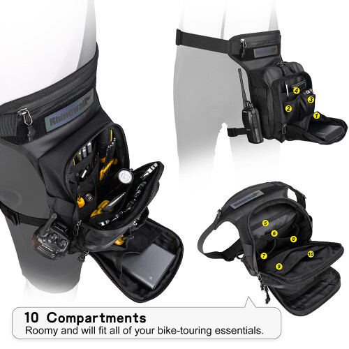 Multifunctional Motorcycle Bag Breathable