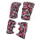 Kids Knee & Elbow Pads Set, Breathable, Adjustable, Red 16