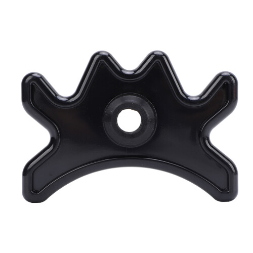 Plastic Billiard Pool Cue Bridge Head, Black, Durable Accessory 2