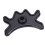 Plastic Billiard Pool Cue Bridge Head, Black, Durable Accessory 8