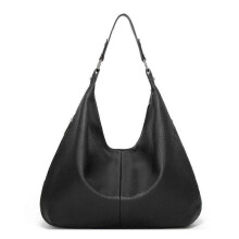 Simple Big Soft Leather Large Shoulder Portable Women's Tote Bags